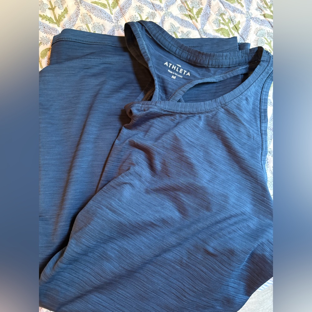 Athleta Blue Performance Tank